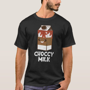 Camiseta Gráfico de la Comida Choccy Milk