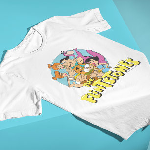 Camiseta Gráfico de la familia Flintstones and Rubbles