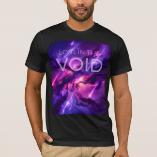 Camiseta Gráfico de la Galaxia del Espacio Cósmico Violeta 