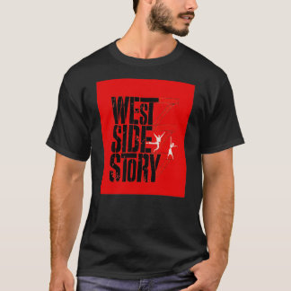Camiseta Gráfico de la historia del lado oeste de Broadway