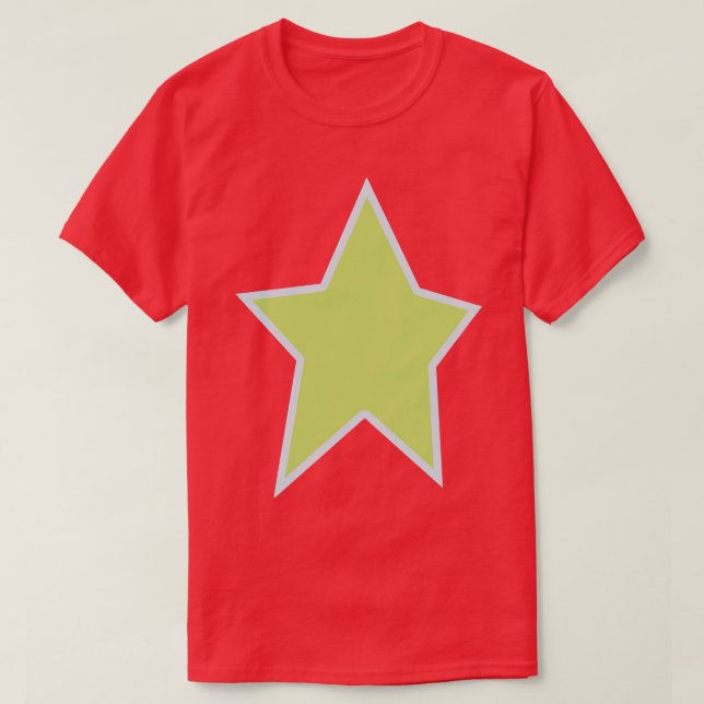 Camiseta Gráfico de la línea de salida azul de luz verde (Diseño del anverso)