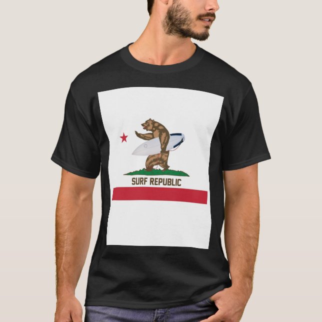 Camiseta Gráfico de la República Surf (Anverso)