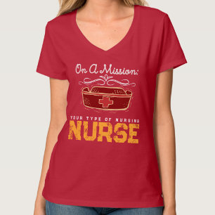 Camiseta Gráfico de la Semana de la Enfermera de Salud en e