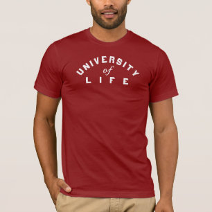 Camiseta Gráfico de la Universidad de la Vida