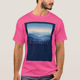 Camiseta Gráfico de las montañas Blue Ridge