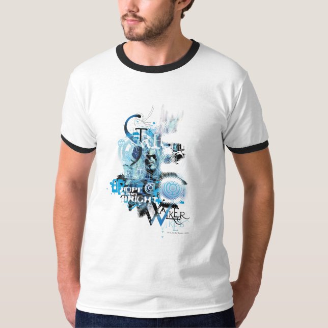 Camiseta Gráfico de linterna azul 1 (Anverso)