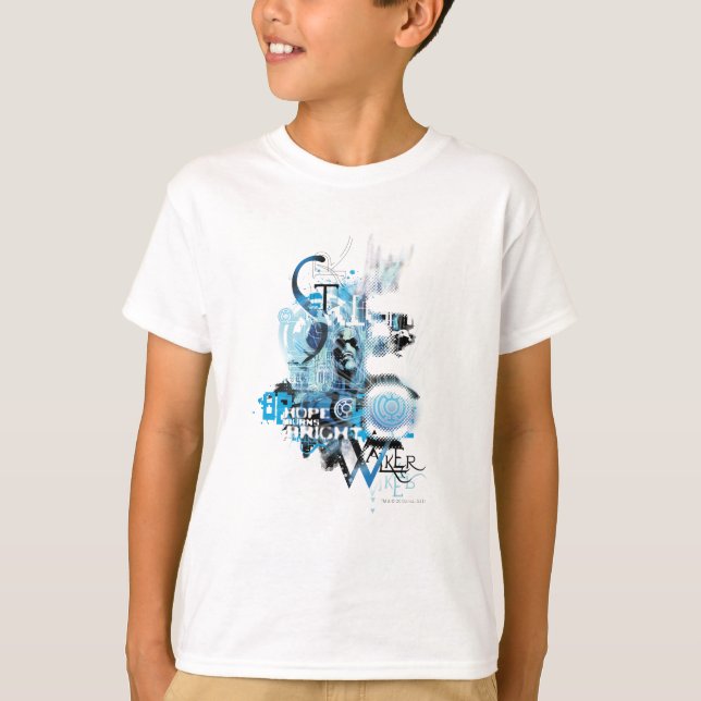 Camiseta Gráfico de linterna azul 1 (Anverso)