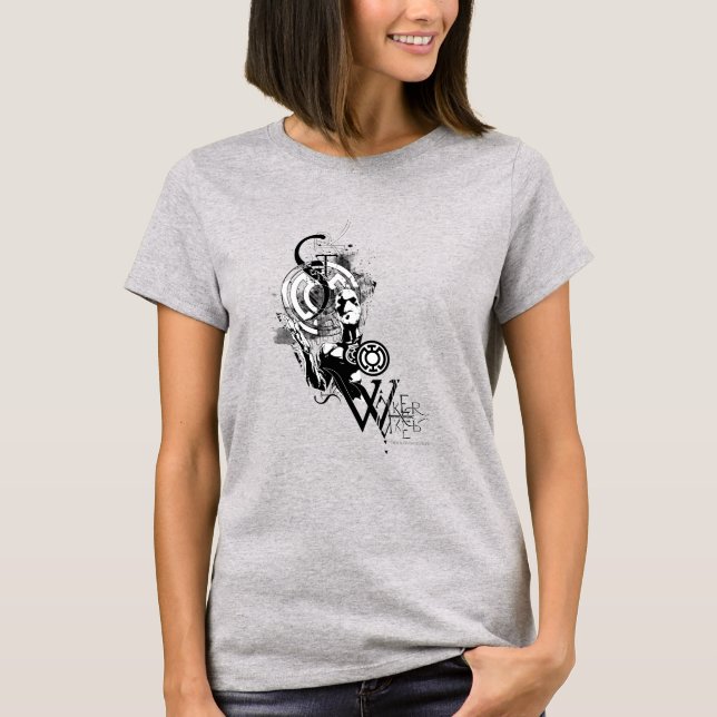 Camiseta Gráfico de linterna azul 2 (Anverso)