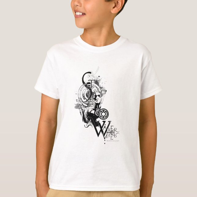 Camiseta Gráfico de linterna azul 2 (Anverso)