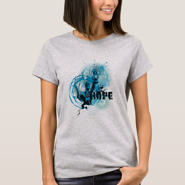 Camiseta Gráfico de linterna azul 3 (Anverso)