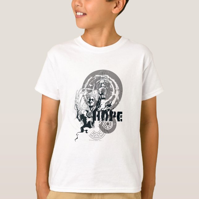 Camiseta Gráfico de linterna azul 4 (Anverso)