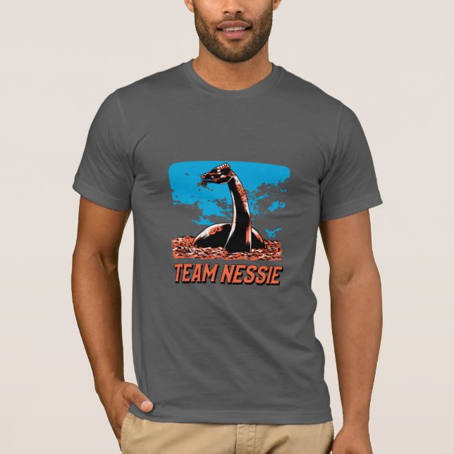 Camiseta Gráfico de Loch Ness Monster (Anverso)