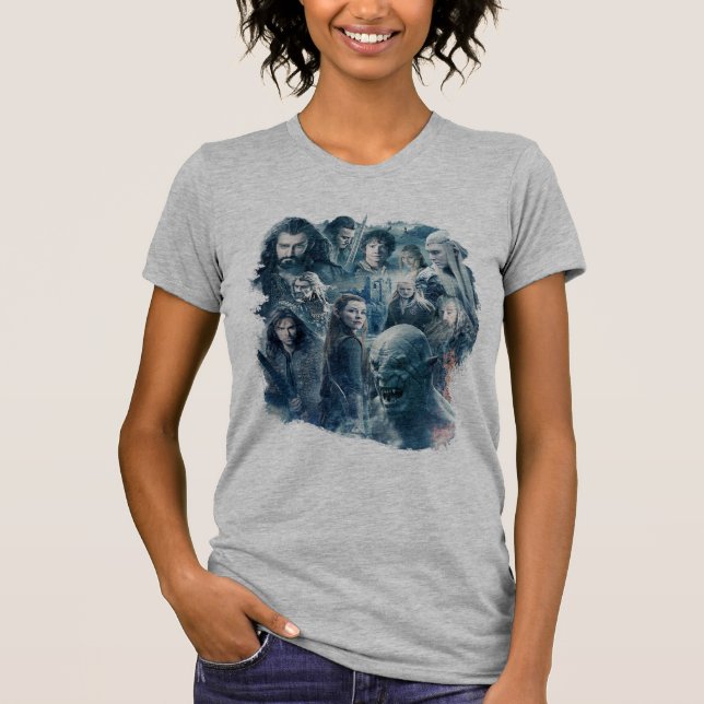 Camiseta Gráfico de los cinco ejércitos (Anverso)