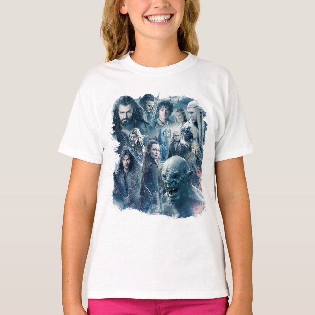 Camiseta Gráfico de los cinco ejércitos (Anverso)