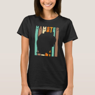 Camiseta Gráfico de Mascota de animales de Hamster Vintage 