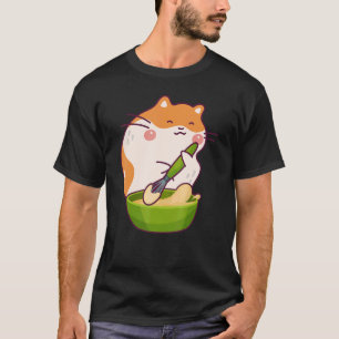 Camiseta Gráfico de Mascota de animales Hamster Cook Hamste