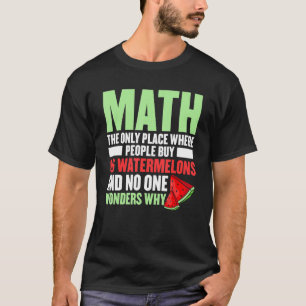 Camiseta Gráfico De Matemáticas Para Mujeres Y Hombres 2
