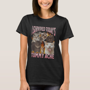 Camiseta Gráfico de meme de bootleg de gato meloso Ache div