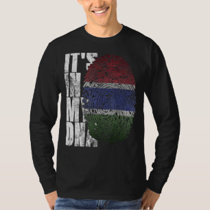 Camiseta Gráfico de mi Dna Gambia para hombres mujeres Gamb
