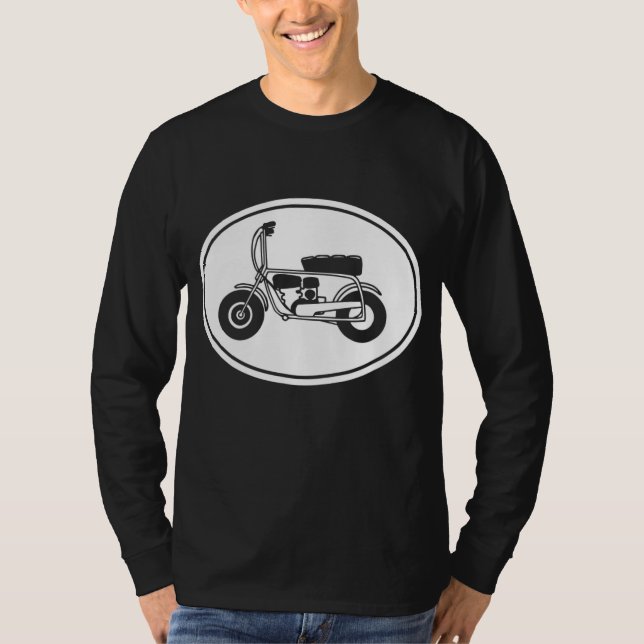 Camiseta Gráfico de miniciclismo vintage (Anverso)