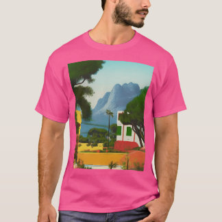 Camiseta Gráfico de montañas