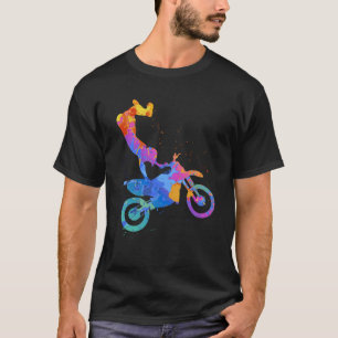 Camiseta Gráfico de motocicletas Enduro