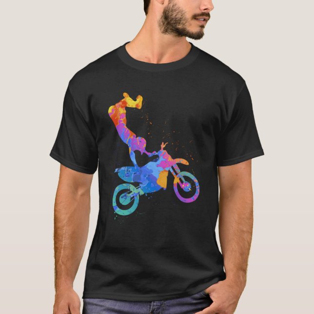 Camiseta Gráfico de motocicletas Enduro (Anverso)