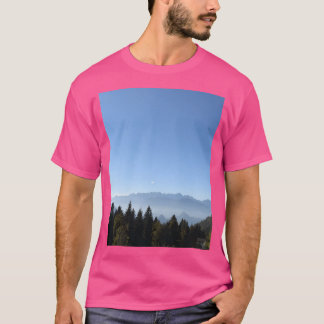 Camiseta Gráfico de Mountain Skies