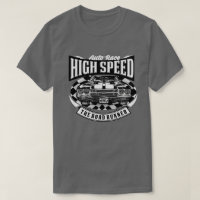 Gráfico de Muscle Car americano de alta velocidad