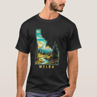 Camiseta Gráfico de naturaleza exterior del estado de Melba
