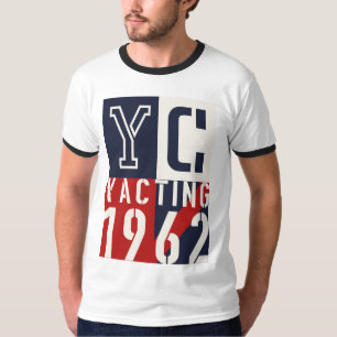 Camiseta Gráfico de navegación de mediados del siglo XX - Y