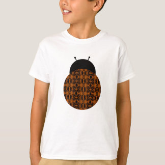 Camiseta Gráfico de niños de mariquita de melocotón del cie