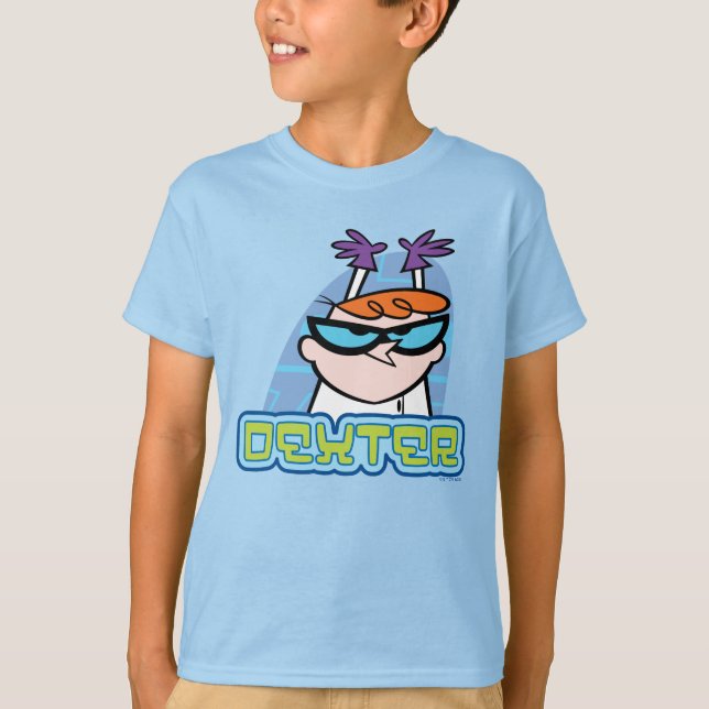 Camiseta Gráfico de nombre de carácter Dexter (Anverso)