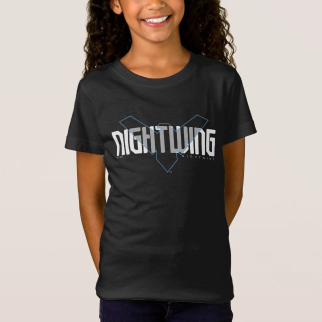 Camiseta Gráfico de nombres de alta tecnología nocturna (Anverso)