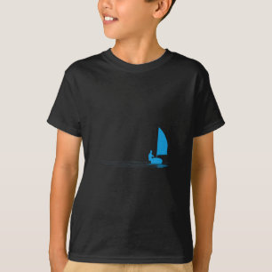 Camiseta Gráfico de Optimist Velero Barco de Vela a la Barc