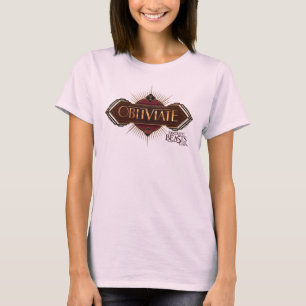 Camiseta Gráfico de ortografía obliviana de arte rojo y o