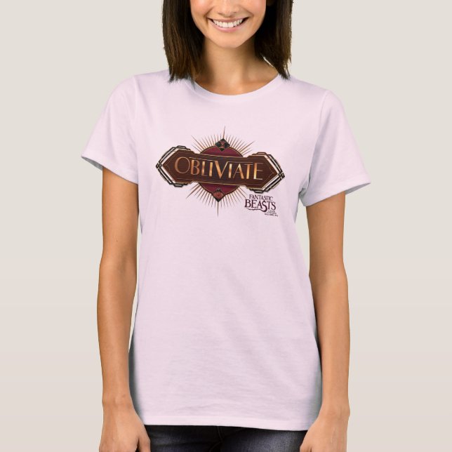 Camiseta Gráfico de ortografía obliviana de arte rojo y oro (Anverso)