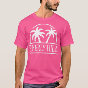 Camiseta Gráfico de Palmeras de Beverly Hills California