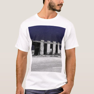 Camiseta Gráfico de parada de autobús soviética