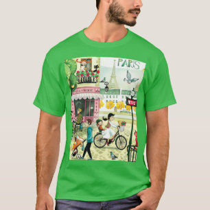 Camiseta Gráfico de París