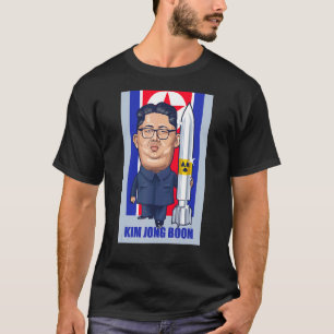 Camiseta Gráfico de parodia Kim Jong Un