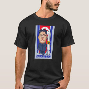 Camiseta Gráfico de parodia Kim Jong Un