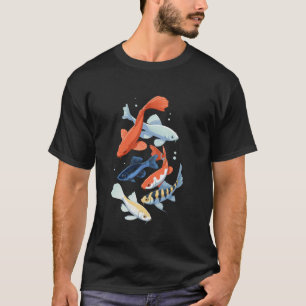 Camiseta Gráfico de peces de agua dulce para amantes de la