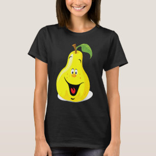 Camiseta Gráfico de pera gigante de fruta