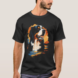 Camiseta Gráfico de perro de montaña bernés