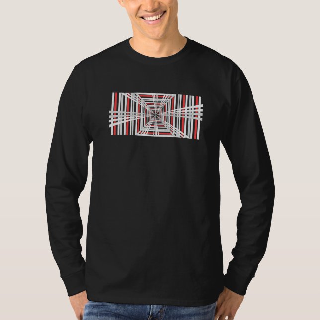Camiseta Gráfico de Portal Espacial Dimensional Profundo   (Anverso)