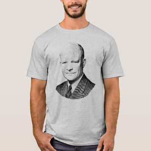 Camiseta Gráfico de presidente Dwight Eisenhower