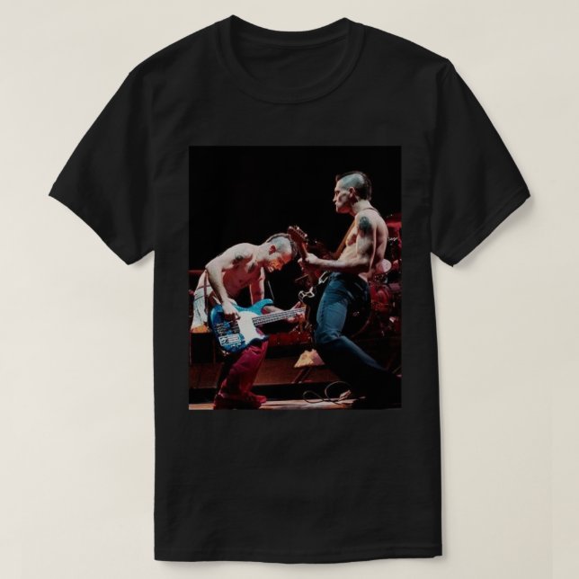 Camiseta Gráfico de pulgas John Frusciante _amp_ (Diseño del anverso)