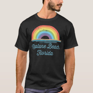 Camiseta Gráfico de recuerdos de Neptune Beach Florida 