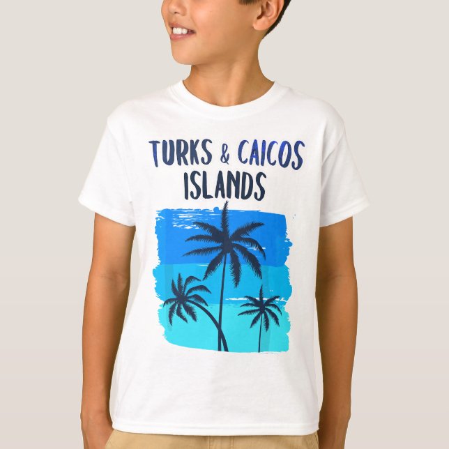 Camiseta Gráfico de recuerdos de vacaciones en las Islas Tu (Anverso)